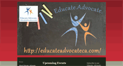 Desktop Screenshot of educateadvocateca.com